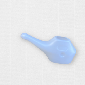 Netipot – כלי שטיפת אף מפלסטיק בצבע לבן